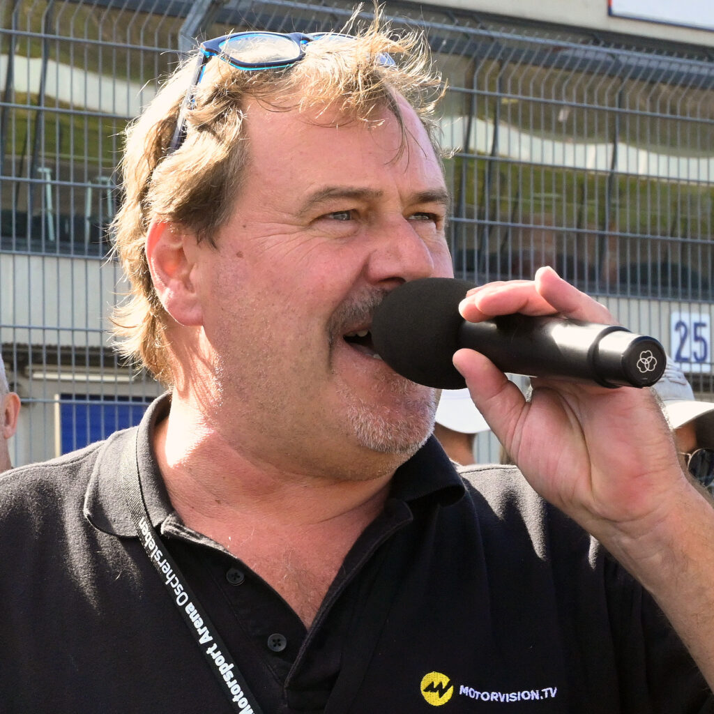 Streckensprecher in Oschersleben NASCAR Whelen Euroseries